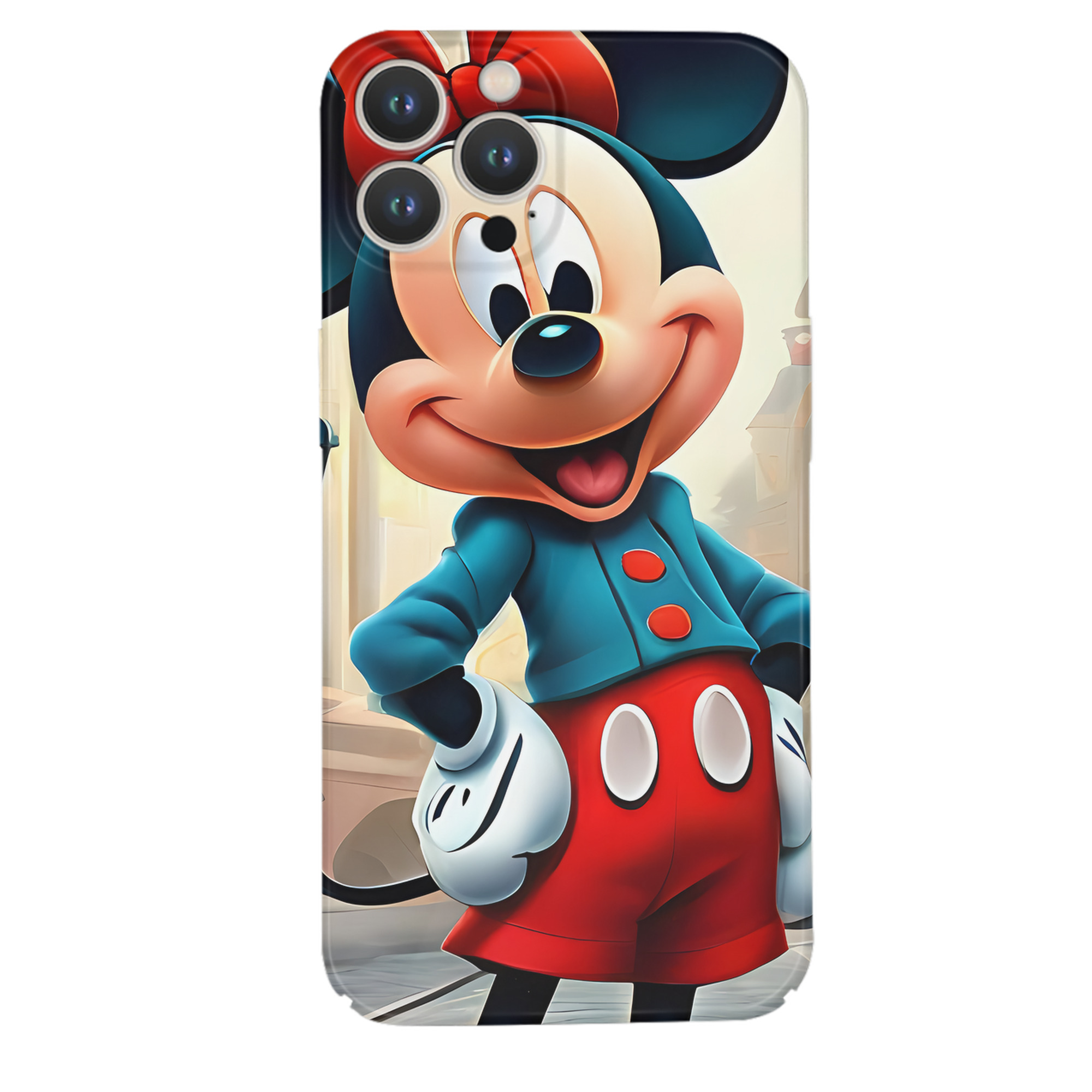 （画像用） ミッキーマウス Mickey Mouse 【iPhone 14シリーズ対応】ハードケース